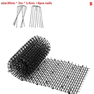 Tuin Prikkeling Strip Graven Stop Repellent Kat Afschrikmiddel Mat Spike Anti-Kat Hond B