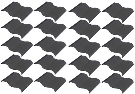 Tuin Rand Grens Hekwerk 20 Stuks Garden Plant Border Plastic Gazon Trellies Diy Decoratieve Bloem Bed Rand Pond Hekken Hek