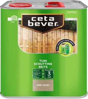 Tuin Schutting Beits - Grey Wash - 2,5L