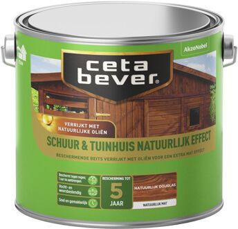 Tuin Schuur & Tuinhuis Beits - Natuurlijk Effect - Douglas - 2,5L