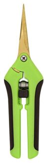 Tuin Snoeischaar Fruit Plukken Schaar Ergonomische Handgrepen Tuinieren Snoeiers Voor Tuin Huishoudelijke Ingemaakte Takken Snoeischaar groen-Gilded