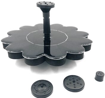 Tuin Solar Fontein Micro Drijvend Zwembad Decoratie Fontein Pomp Vogel Feeder Zonne-energie Water Sprinkler