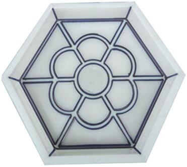 Tuin Steen Road Beton Bestrating Mal, DIY Plastic Path Maker Mold Handmatig Bestrating Cement Baksteen Mallen Bloemvorm