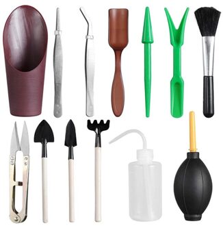 Tuin Transplanteren Kit Succulent Zorg Succulent Transplantatie Tool Accessoires Tuinieren Hand Planten Gereedschap Set Bloemen Levert Goud