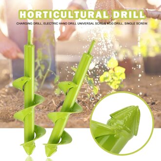 Tuin Vijzel Spiraal Boor Graver Tuin Vijzel Yard Gereedschap Bloem Planter Tuin Tuinieren Planten Machine Bits Hole