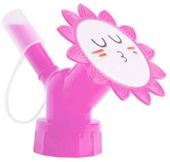 Tuin Watering Sprinkler Nozzle Voor Bloem Waterers Fles Gieters Plant Irrigatie Tool Draagbare Tuin Waterer roze