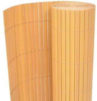 Tuinafscheiding - Geel PVC - 90 x 300 cm - Flexibel - Weerbestendig