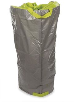 Tuinafvalzak 270 Liter 64 X 105 Cm Polyetheen Grijs/groen