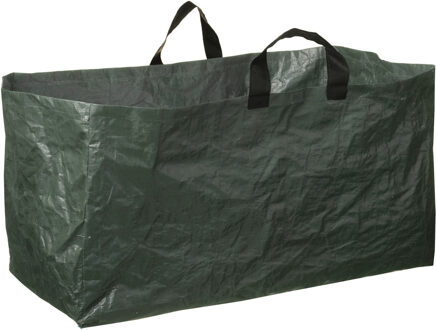 Tuinafvalzak voor kofferbak - groen - 225 liter - vierkant - afvalzak