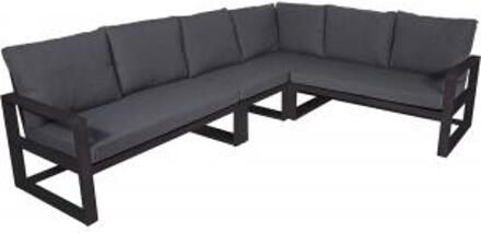 Tuinbankje.nl Loungehoekset Pina Colada black