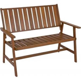 Tuinbankje.nl Tuinbank Calgary 120x66x91 cm teak-look Beige