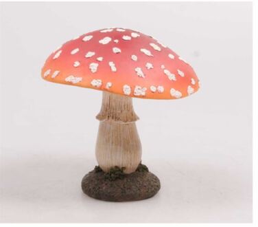 Tuinbeeld Paddenstoel Paraplu - 10 cm