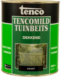 Tuinbeits dekkend - Tencomild Zwart
