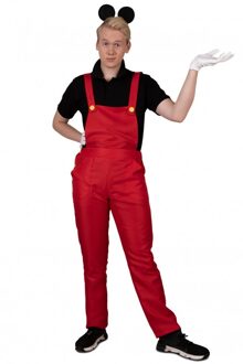 Tuinbroek Heren Rood Rood - Zalm