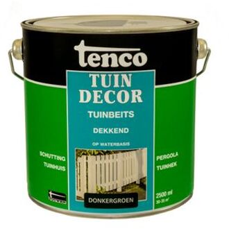 Tuindecor Tuinbeits Dekkend Donkergroen 2,5 ltr