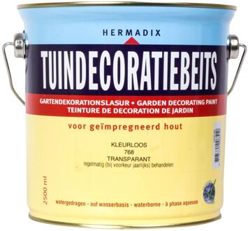 Tuindecoratiebeits 768 kleurloos 2500 ml Transparant