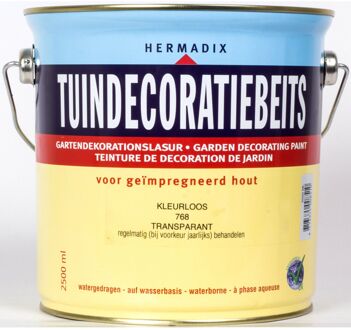 Tuindecoratiebeits 768 kleurloos 750 ml Transparant