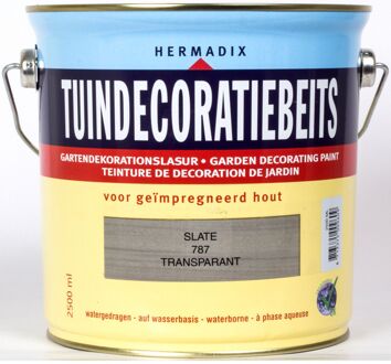 Tuindecoratiebeits 787 slate 750 ml Grijs