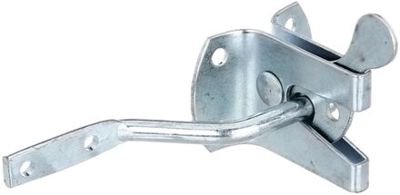 Tuindeursluiting Galvanisch Blauw 55x45mm