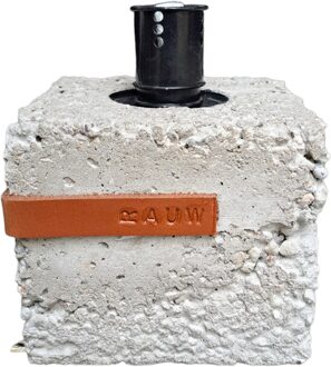 Tuinfakkel Kubus Cognac op=op