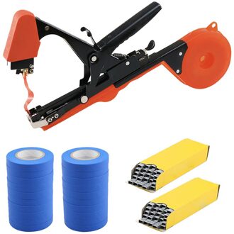 Tuingereedschap Koppelverkoop Machine Hand Tuin Tapetool Set Plant Koppelverkoop Tape Tool Met Nail Set Voor Fruit Bloem Groente Wijnstok tomaat style2