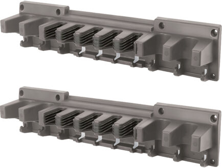 Tuingereedschap ophanghaak - 2x - gereedschap houder - 60 cm - tot 15 kg