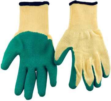 Tuinhandschoenen - Extra Grip - Latex - Groen - One Size - Werkhandschoenen