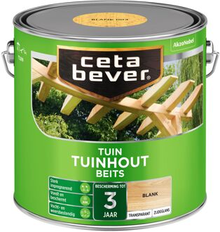 Tuinhout Beits - Transparant Zijdeglans - Blank - 2,5L