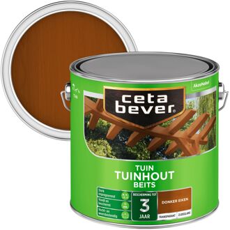 Tuinhout Beits - Zijdeglans - Donker Eiken - 2,5L