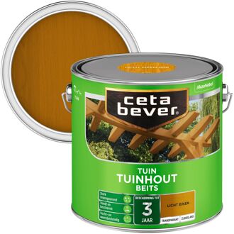 Tuinhout Beits - Zijdeglans - Licht Eiken - 2,5L