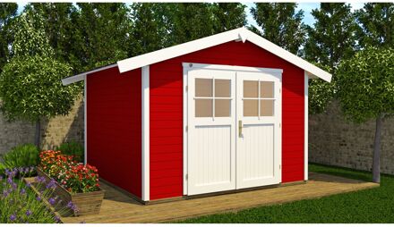 Tuinhuis 122 - Rood - 249x301cm