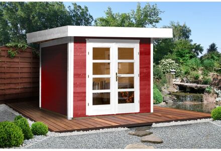 Tuinhuis 126 - Rood - 226x295cm