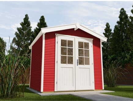 Tuinhuis 218 - Rood - 301x205cm