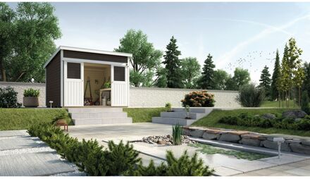 Tuinhuis 225 Gr2 Antraciet 295x299cm