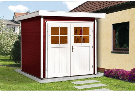 Tuinhuis 227 - Rood - 205x209cm