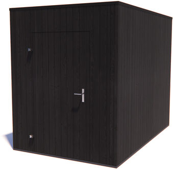 tuinhuis Kubix Vuren ZWART 200 x 300 cm