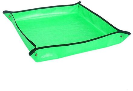 Tuinieren Grond Mat Plant Waterdicht Pad Vouwen Stofdicht Plant Bodem Luierbak Herbruikbare Bloem Transplanteren Opvouwbare Pad 68X68cm