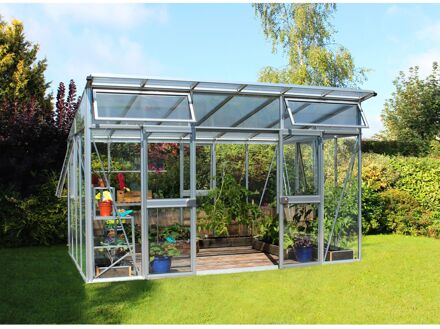 Tuinkas Aphrodite 11500 - Veiligheidsglas 10mm - Aluminium - 393x295x242cm