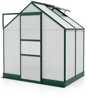 Tuinkas Apollo 2500 - Polycarbonaat 4mm - Smaragd - 195x137x207cm