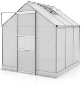 Tuinkas Apollo 3800 - Polycarbonaat 4mm - Aluminium - 195x199x207cm