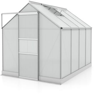 Tuinkas Apollo 5000 - Polycarbonaat 4mm - Aluminium - 195x261x207cm
