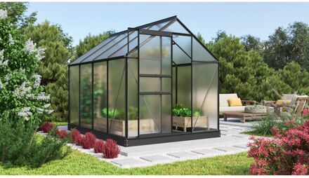Tuinkas Comet 5000 - Polycarbonaat 4mm - Zwart - 195x257x197cm