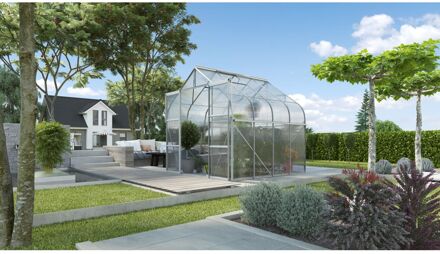 Tuinkas Diana 6700 - Polycarbonaat 4mm - Aluminium - 264x258x255cm