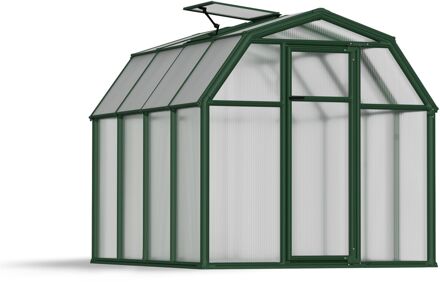 Tuinkas Eco Grow 6x8 - Polycarbonaat 6mm - Groen - 259x204x198cm