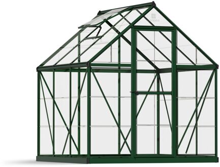 Tuinkas Harmony 6x6 - Polycarbonaat - Groen - 185x186x208cm