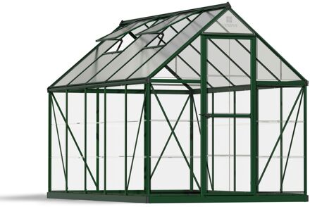 Tuinkas Hybrid 6x10 - Hybride - Groen - 306x185x208cm