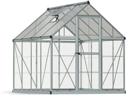 Tuinkas Hybrid 6x8 - Hybride - Zilver - 185x247x208cm
