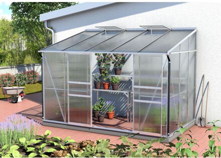 Tuinkas Ida 6500 - Polycarbonaat 4mm - Aluminium - 324x201x221cm