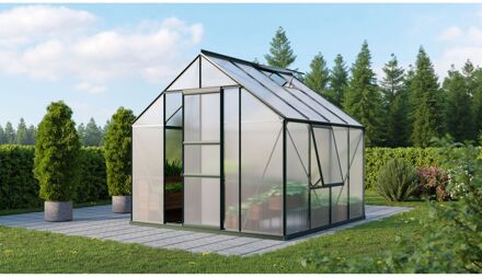 Tuinkas Meridian 1 6700 - Polycarbonaat 6mm - Smaragd - 257x258x232cm