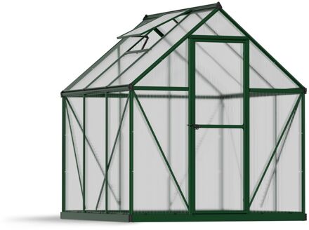 Tuinkas Mythos 6x6 - Polycarbonaat - Groen - 185x186x208cm